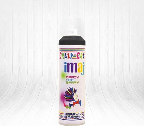 Crazy Color Renkli Saç Spreyi Siyah 100 Ml