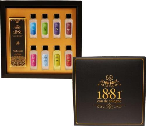 1881 Arabesque Kolonya Hediye Seti (1 Ad. 250 Ml + 8 Çeşit 50Ml Sprey)