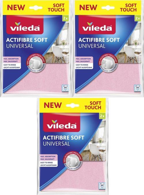 2'li Actifibre Soft Universal Mikrofiber Bez 3 Adet