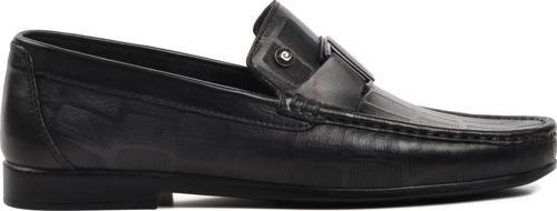 25104 Siyah Hakiki Deri Erkek Loafer Ayakkabı