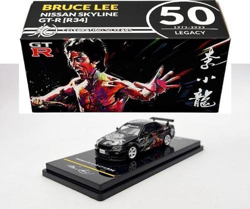 inno64 Nissan Skyline GT-R Bruce Lee Edition Black R34