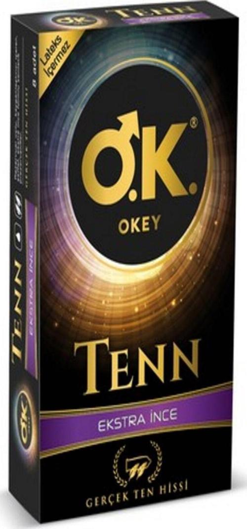 Yerelux Prezervatif Tenn Ekstra Ince 8'Li (Lateks Içermez)