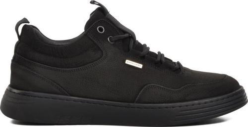 779616 Siyah Nubuk Hakiki Deri Erkek Günlük Ayakkabı