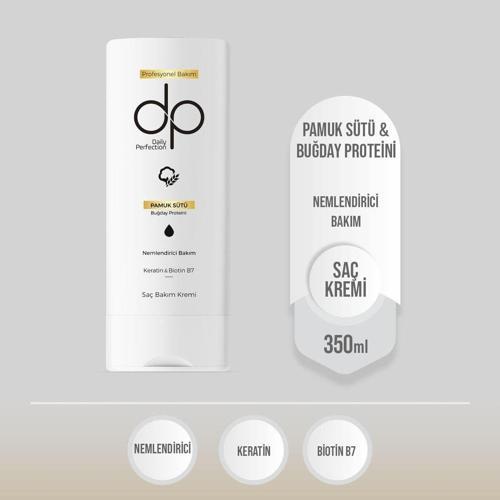 Pamuk Sütü Buğday Proteini Saç Bakım Kremi 350 Ml
