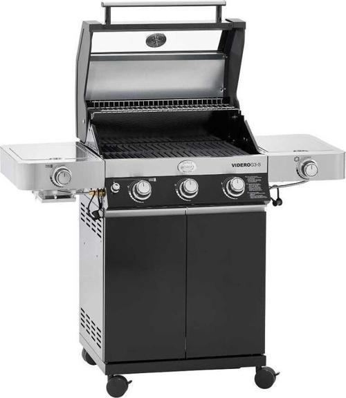 Videro G3-S Vario Gazlı Barbekü İstasyonu - Siyah