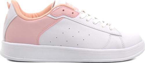 Lena Beyaz-Pudra Unisex Sneaker