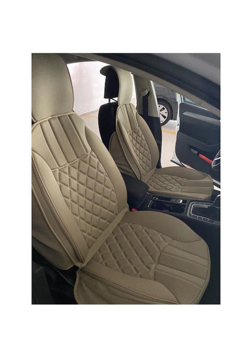 B M W 1 Serisi 118 Oto Koltuk Minderi Ön Arka 5'li Takım Elegance Bej SCR