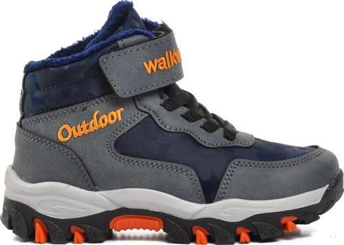 Leo-P Lacivert İçi Kürklü Çocuk Outdoor Bot