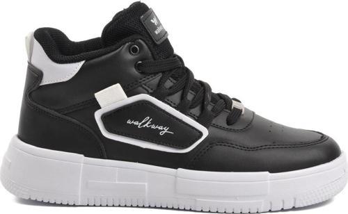 Nefertiti Siyah-Beyaz Unisex Hi Sneaker