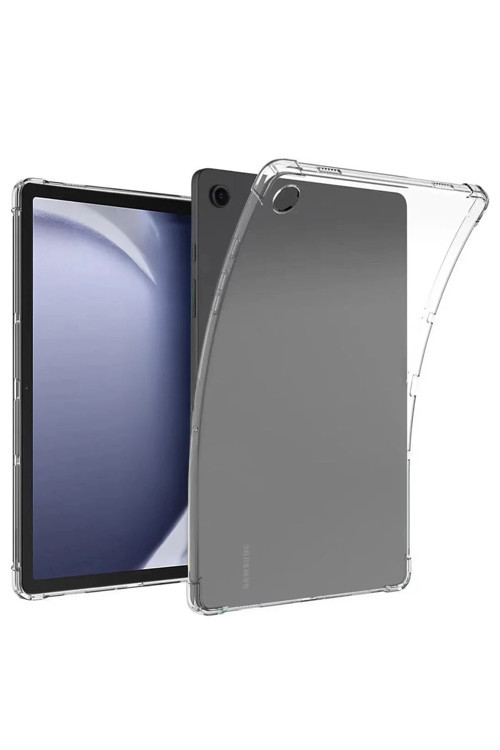 Nhrhls Samsung Galaxy Tab A11 Plus Anti Shock Tablet Silikon (115145) - Şeffaf