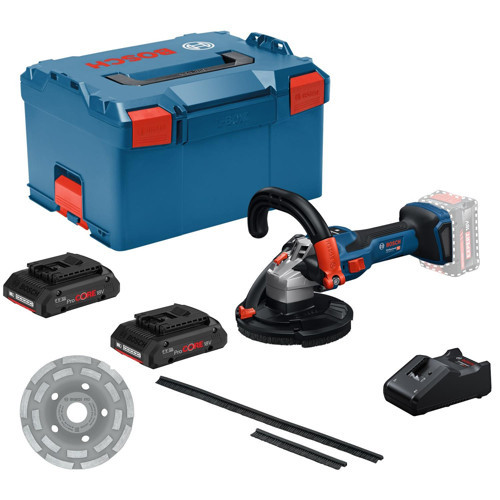 GBR 18V-15 S 125 mm 2x4.0Ah Procore Çift Akülü Taşlama