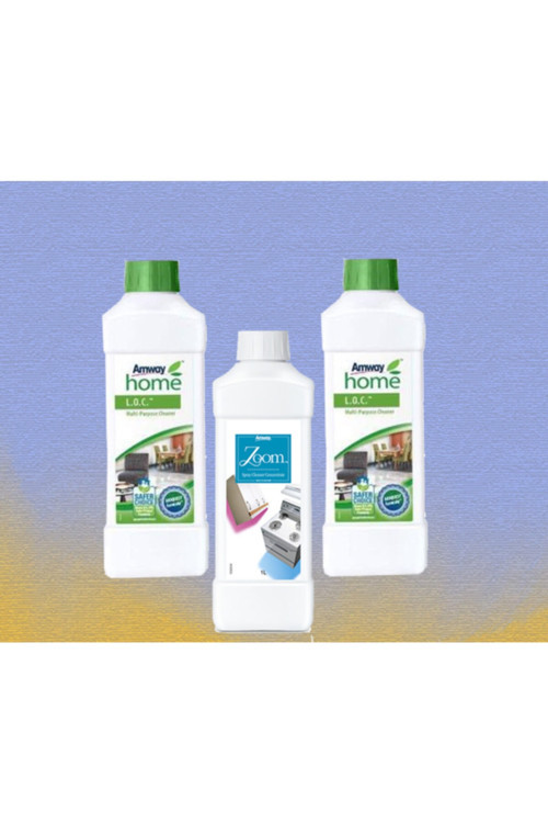 Çok Amaçlı Temizleyici Home™ L.o.c.™ + Konsantre Sprey Temizleyici Zoom™ 3 Lü Set