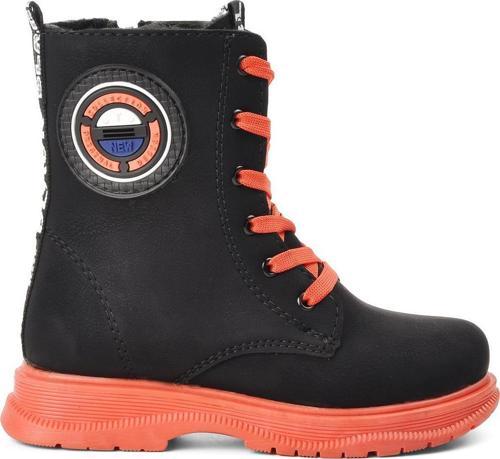 Peris-P Siyah-Turuncu İçi Kürklü Kız Çocuk Bot