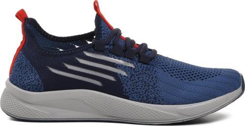 Ravello Lacivert-Buz-Kırmızı Fileli Hafif Unisex Spor Ayakkabı