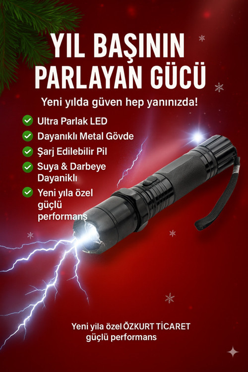 1101 Type Light flashlight(Plus) fenerli sk. cihazı
