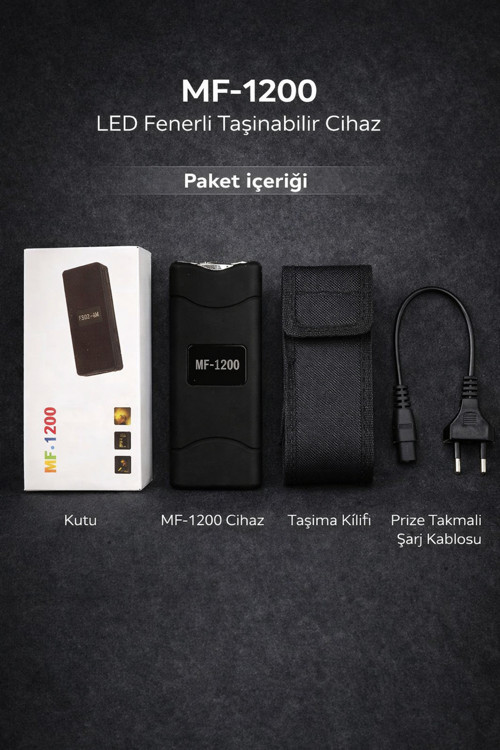Type 801 şarjlı el feneri koruma cihazı