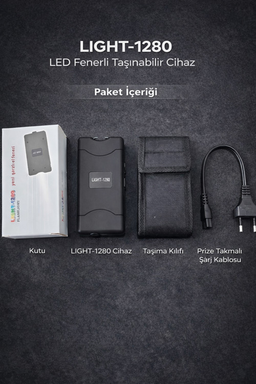 MF-1280 şarjlı el feneri koruma cihazı TYPE 800