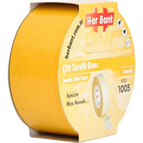 Çift Taraflı Kağıt Bant Askılı 36Mm X 25 Metre SP3507