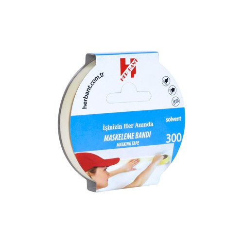 Krepe Bandı Kağıt - Maskeleme Bantı 24Mm X 25 Metre SP3518