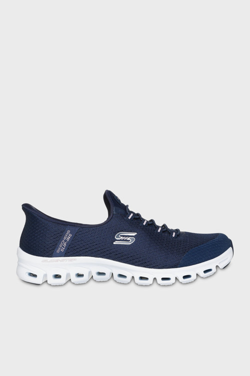 Glide-Step Memory Foam Logolu Sneaker Bayan Ayakkabı 104547 NVY LACİVERT