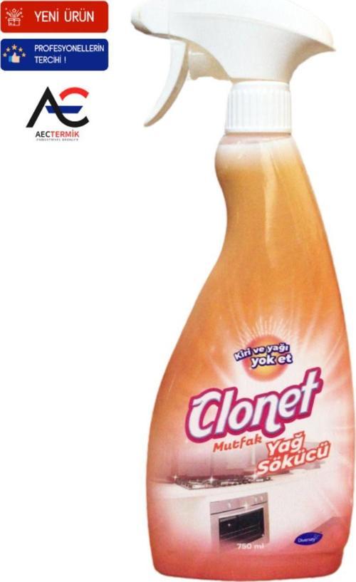 Clonet Mutfak Yağ Sökücü 750 Ml
