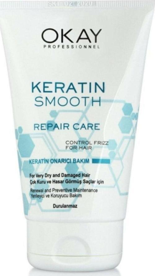 Keratin Smooth Onarıcı Saç Bakım Kremi 100 Ml