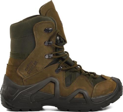 P1490 Haki Nubuk Hakiki Deri Su Geçirmez Erkek Outdoor Bot