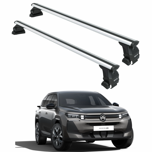 Citroen C5 Aircross (2025+) Tavan Portbagaj Taşıyıcı - Toros Pro 4 - Gri