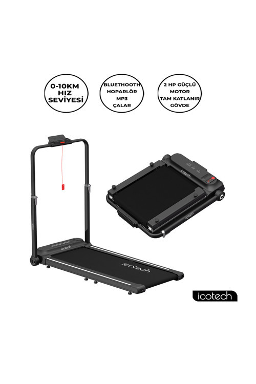 İcotech T10 Pro 10 Km Mp3 Çalar Yürüyüş Ve Koşu Bandı