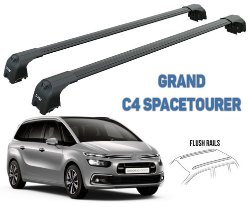 Citroen C4 Grand Picasso Ara Atkısı Çadır Taşıyıcı Pro 2 2014- Sonrası Siyah