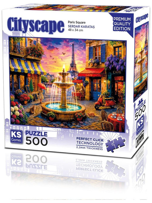 Paris Square 500 Parça Puzzle
