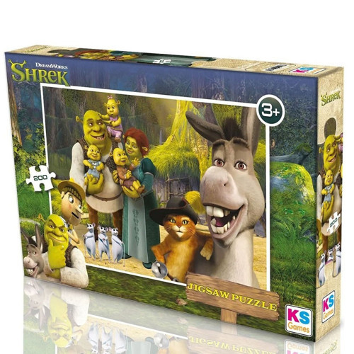 Puzzle 200 Parça Shrek Puzzle