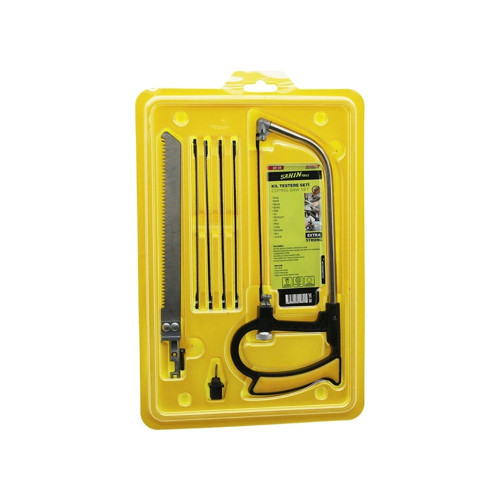 Şahin Tools Şht-318 Kıl Testere Seti ( 5ad. Kıl + 1ad.ahşap Testere Bıçak) (ahşap-plastik-metal-kemi