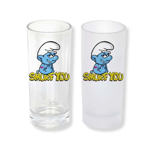 Şirinler Buzlu ya da Buzsuz seçenekleriyle Rakı Bardağı