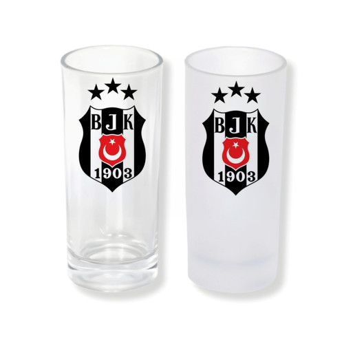 Beşiktaş Buzlu ya da Buzsuz seçenekleriyle Rakı Bardağı 001
