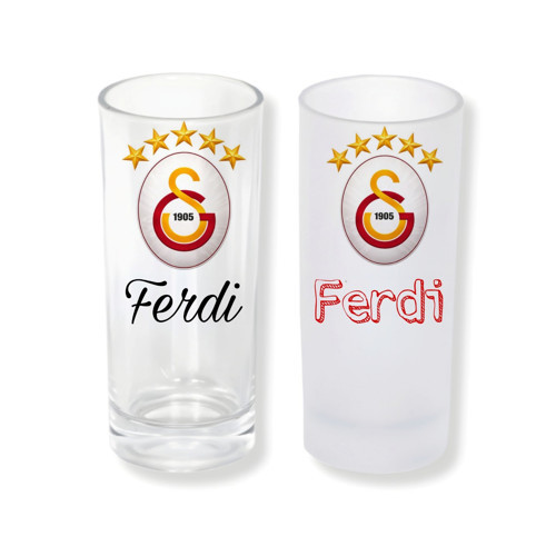 Galatasaray Buzlu ya da Buzsuz seçenekleriyle Rakı Bardağı 001
