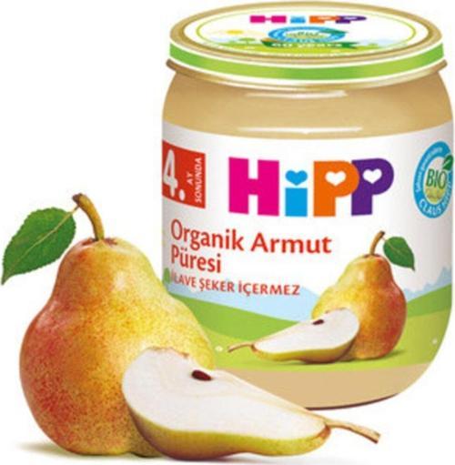 Unisex Bebek Organik Armut Püresi 125 Gr