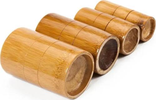 Bambu Masaj Kupa Seti Selülit Masaj Kupası 4'lü Set