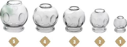 Cam Masaj & Hacamat Kupası 5'li Set