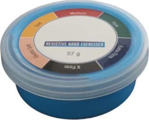 El Egzersiz Hamuru 57 gr Mavi Renk (Sert)