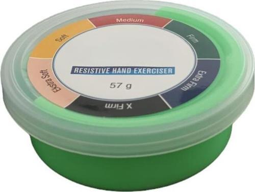 El Egzersiz Hamuru 57 gr Yeşil Renk (Normal)