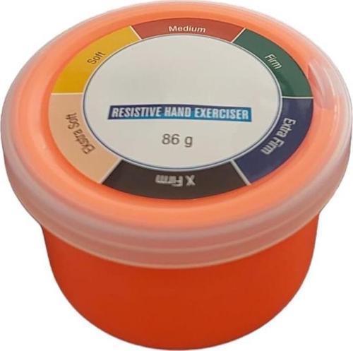 El Egzersiz Hamuru 86 gr Kırmızı Renk (Orta)