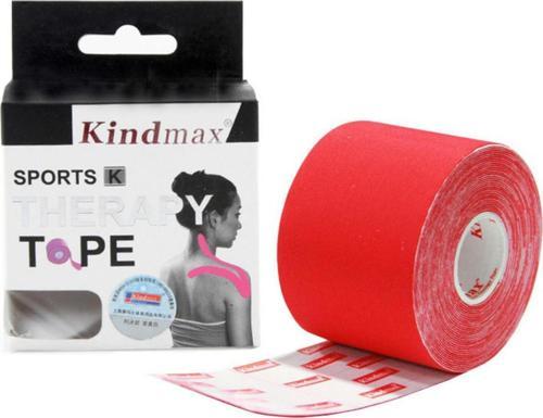Kindmax Sporcu Bandı Kinesio Tape Kırmızı Renk