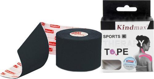 Kindmax Sporcu Bandı Kinesio Tape Siyah Renk