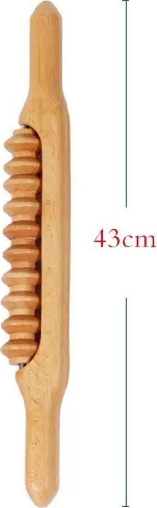 Madero Terapi & Selülit Ahşap Masaj Sopası Model 4