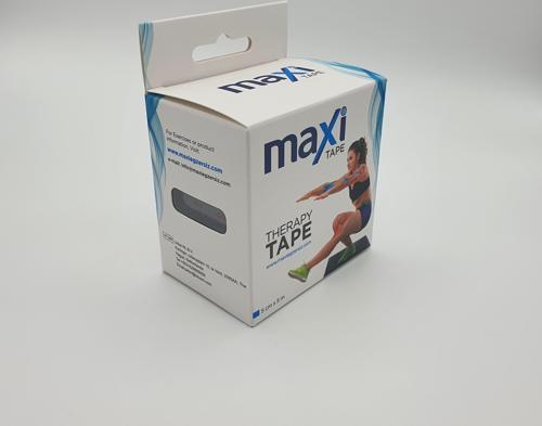Maxi Sporcu Bandı Kinesio Tape Siyah Renk