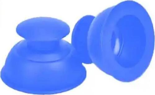 Vantuz Silikon Selülit & Masaj Kupası 2'lİ Set Mavi Renk