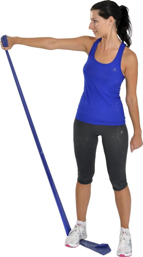 Yoga & Pilates Egzersiz Bandı Mavi Renk 1.5 Metre