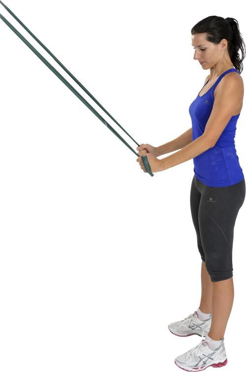 Yoga & Pilates Egzersiz Bandı Yeşil Renk 1.5 Metre