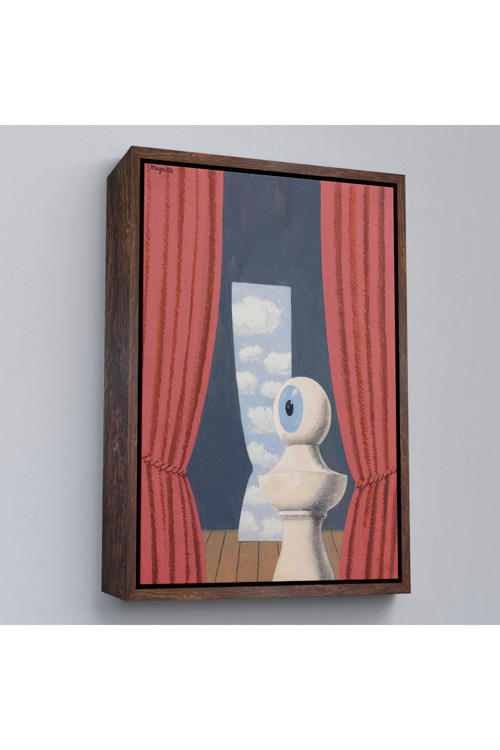Çerçeveli Rene Magritte Belçika Sürrealizim Shekspare Tablo-7327